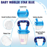 Baby Feeding Fruit Nibbler for Baby (Blue)